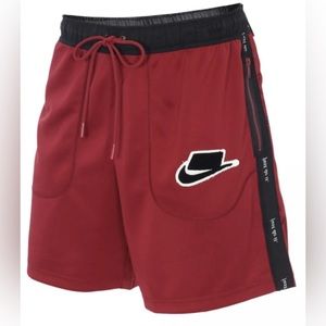 Nike Sportswear Comfort Running Shorts Maroon Black BV4609-677 Men’s sz XXL
